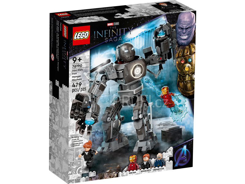 LEGO Super Heroes - Iron Man: běsnění Iron Mongera