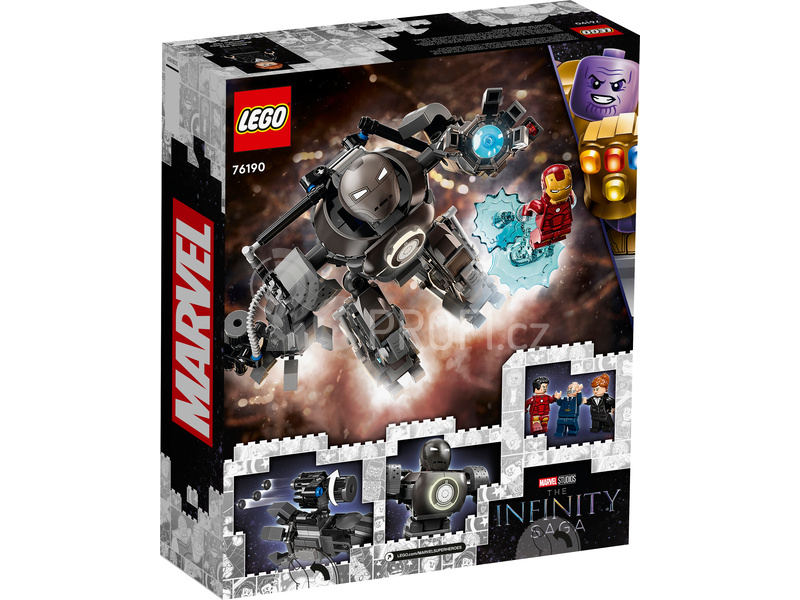 LEGO Super Heroes - Iron Man: běsnění Iron Mongera