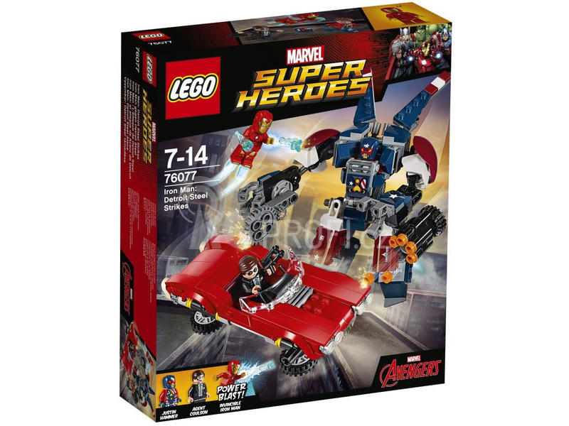 LEGO Super Heroes - Iron Man: Robot z detroitských oceláren