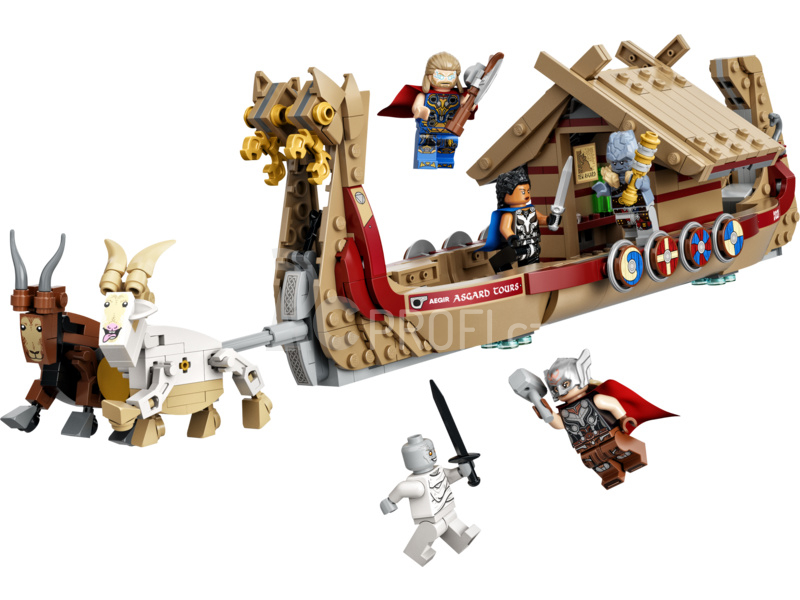 LEGO Super Heroes - Loď s kozím spřežením