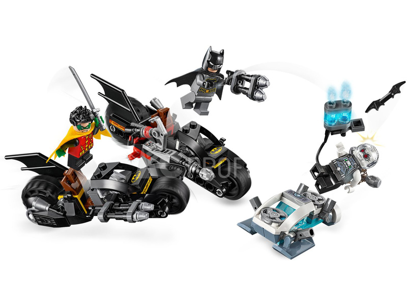 LEGO Super Heroes - Mr. Freeze vs. Batman na Batmotorce