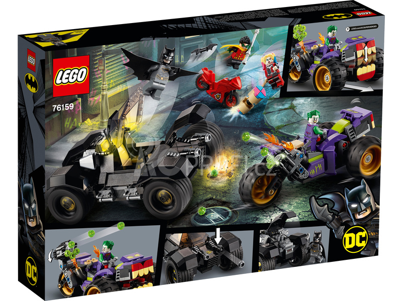 LEGO Super Heroes - Pronásledování Jokera na tříkolce