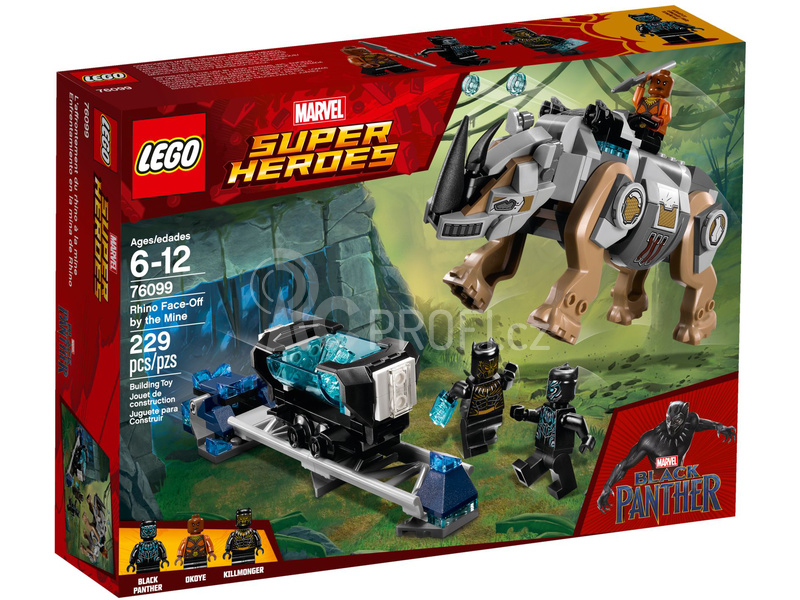 LEGO Super Heroes - Souboj Rhino a Mine