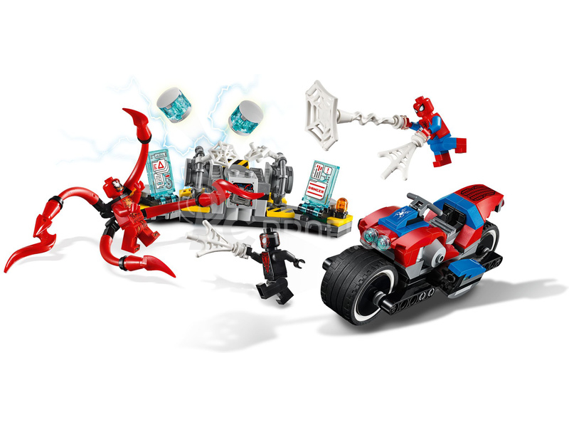 LEGO Super Heroes - Spider-Man a záchrana na motorce