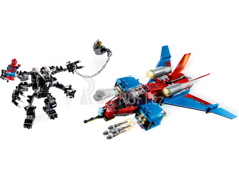 LEGO Super Heroes - Spiderjet vs. Venomův robot