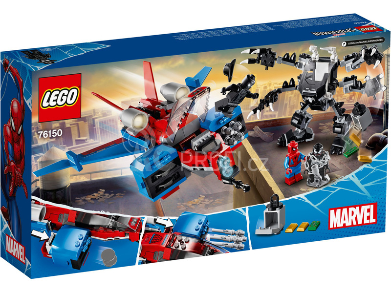 LEGO Super Heroes - Spiderjet vs. Venomův robot