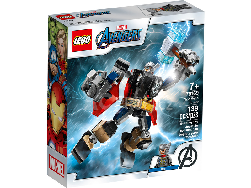 LEGO Super Heroes - Thor v obrněném robotu