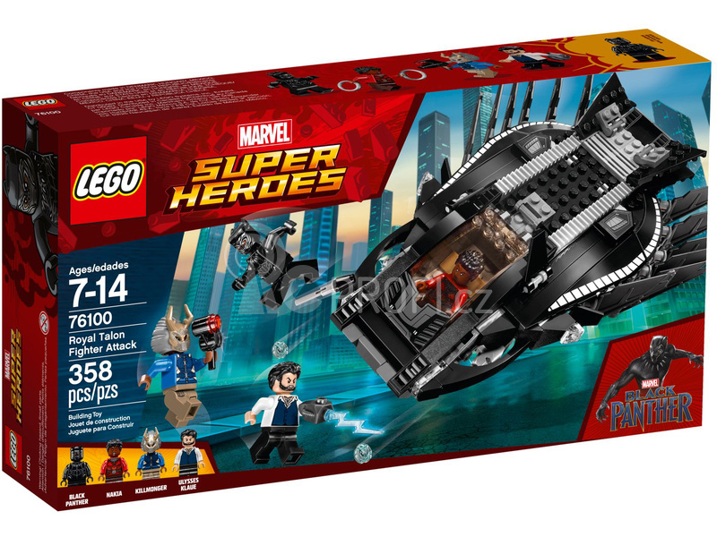 LEGO Super Heroes - Útok stíhačky Černého pantera