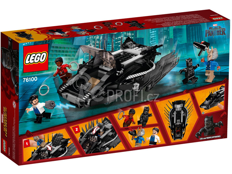 LEGO Super Heroes - Útok stíhačky Černého pantera