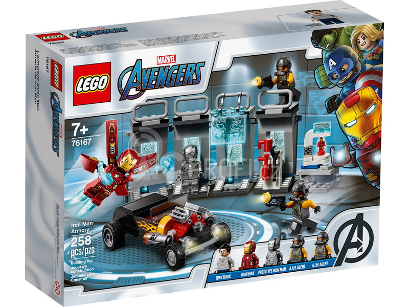 LEGO Super Heroes - Zbrojnice Iron Mana