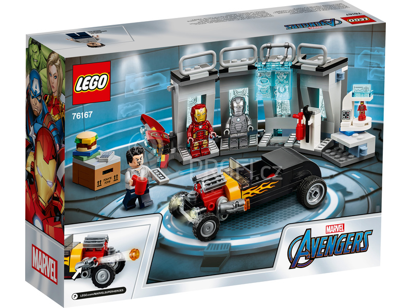 LEGO Super Heroes - Zbrojnice Iron Mana