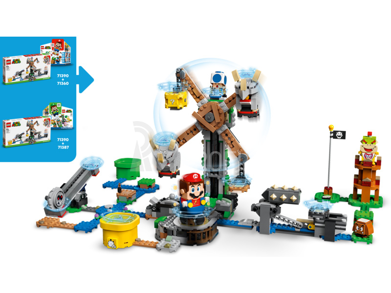 LEGO Super Mario - Boj s Reznorem – rozšiřující set