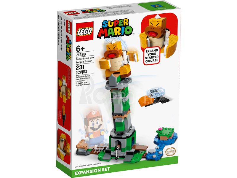 LEGO Super Mario - Boss Sumo Bro a padající věž – rozšiřující set