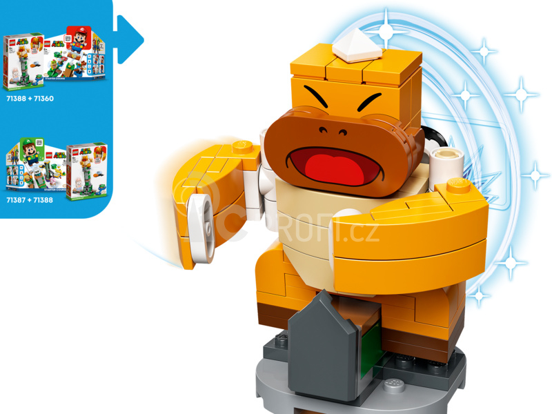 LEGO Super Mario - Boss Sumo Bro a padající věž – rozšiřující set