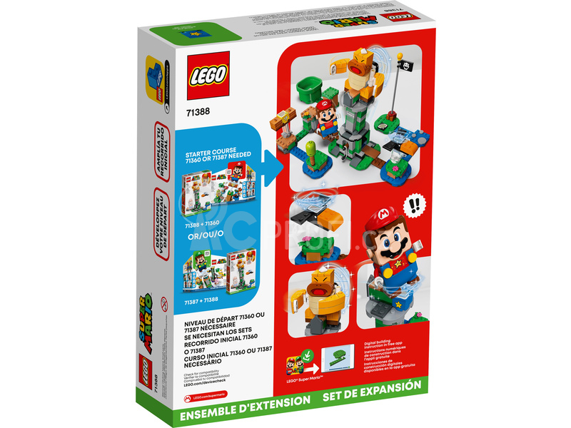 LEGO Super Mario - Boss Sumo Bro a padající věž – rozšiřující set