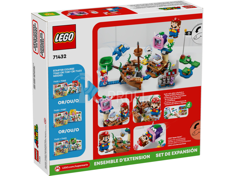 LEGO Super Mario - Dorrie a dobrodružství ve vraku lodi – rozšiřující set
