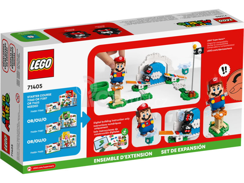 LEGO Super Mario - Fuzzy a ploutve – rozšiřující set