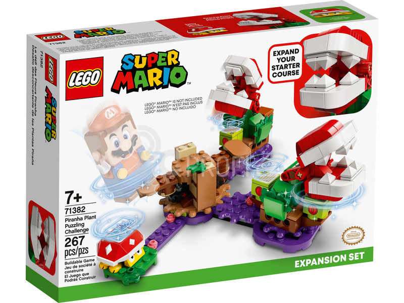 LEGO Super Mario - Hlavolam s piraňovou rostlinou – rozšiřující set