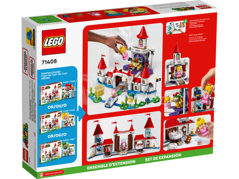 LEGO Super Mario - Hrad Peach – rozšiřující set