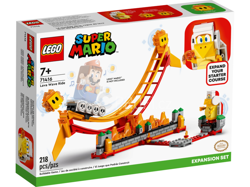 LEGO Super Mario - Lávová vlna – rozšiřující set