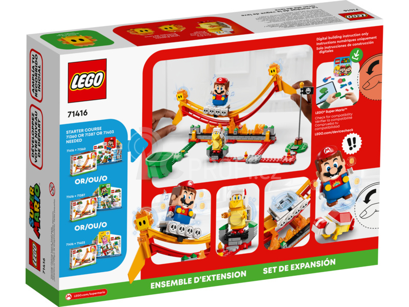 LEGO Super Mario - Lávová vlna – rozšiřující set