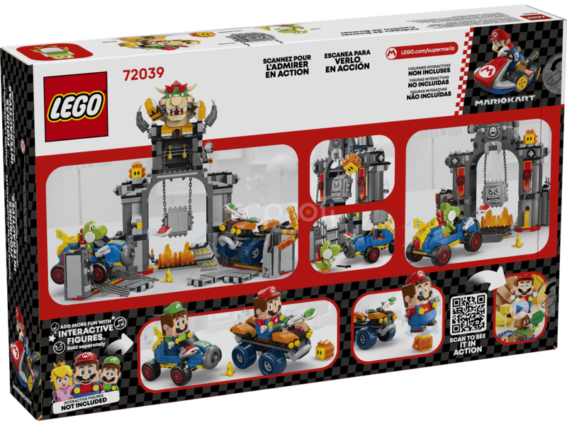 LEGO Super Mario - Mario Kart™ – Bowser a jeho hrad
