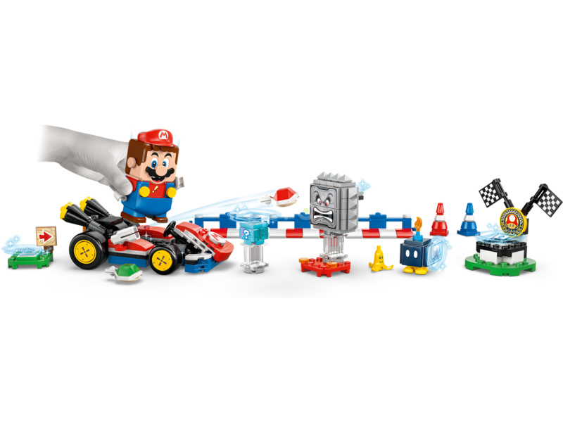 LEGO Super Mario - Mario Kart™ – Interaktivní LEGO Mario™ a Standard Kart