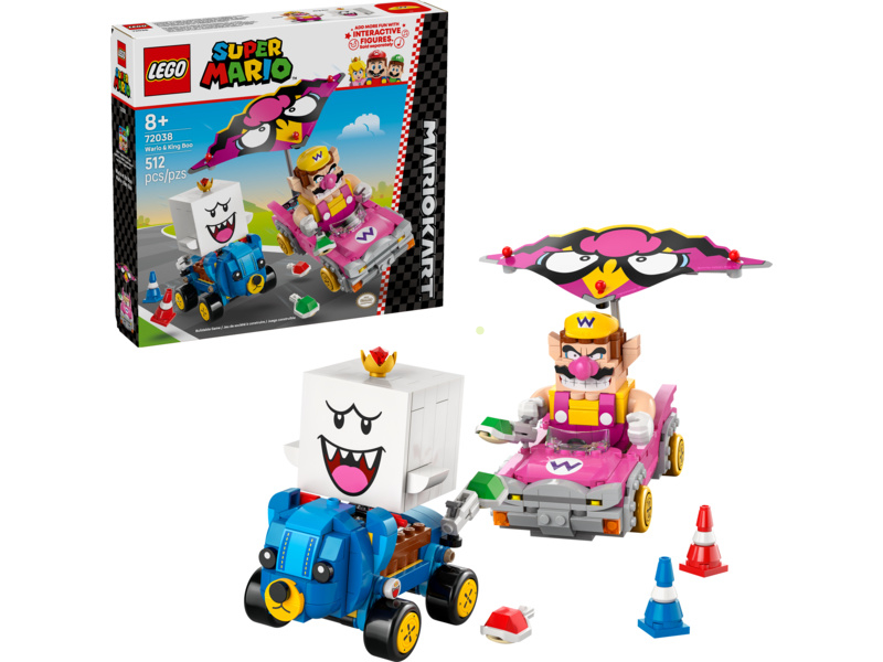LEGO Super Mario - Mario Kart™ – Wario a King Boo