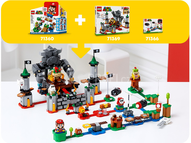 LEGO Super Mario - Palba Boomer Billa – rozšiřující set