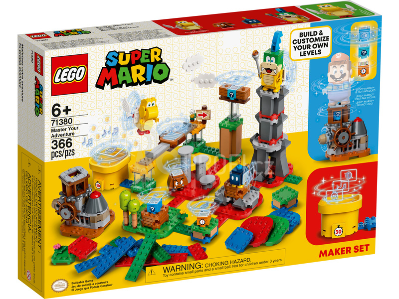 LEGO Super Mario - Set pro tvůrce – mistrovská dobrodružství