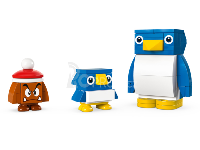 LEGO Super Mario - Sněhové dobrodružství s rodinou penguin – rozšiřující set