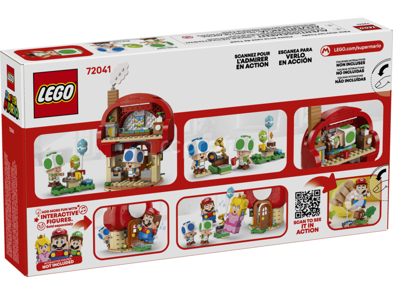 LEGO Super Mario - Toad a párty v jeho domku