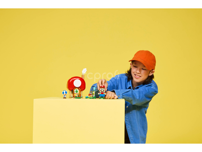 LEGO Super Mario - Toad a párty v jeho domku