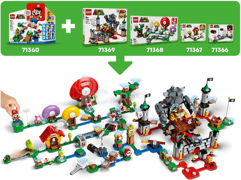 LEGO Super Mario - Toadův lov pokladů – rozšiřující set