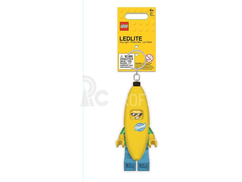 LEGO svítící klíčenka - Banana Guy