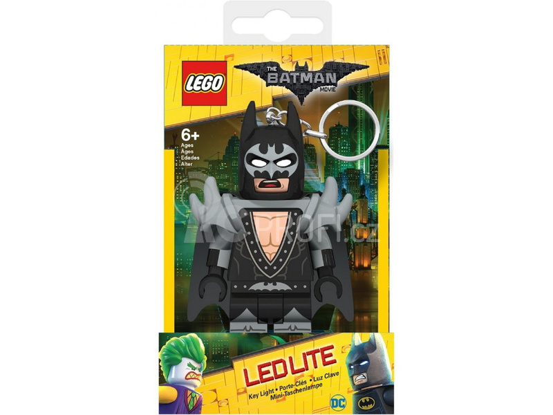 LEGO svítící klíčenka - Batman Movie Glam Roker