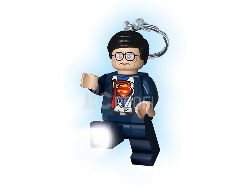 LEGO svítící klíčenka - DC Super Heroes Clark Kent