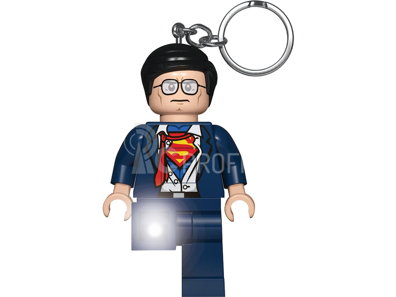 LEGO svítící klíčenka - DC Super Heroes Clark Kent