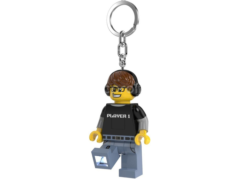 LEGO svítící klíčenka - Hráč videoher