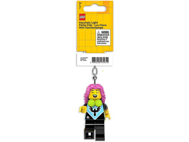 LEGO svítící klíčenka - Hráčka videoher