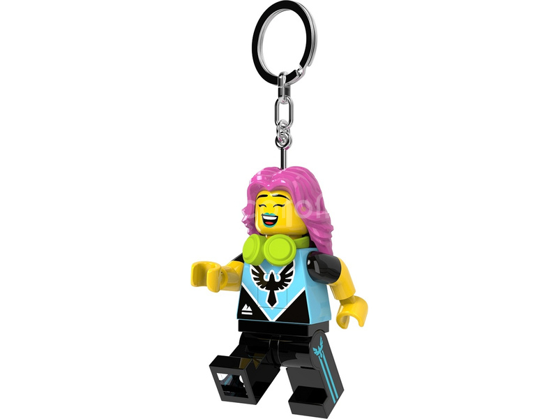 LEGO svítící klíčenka - Hráčka videoher