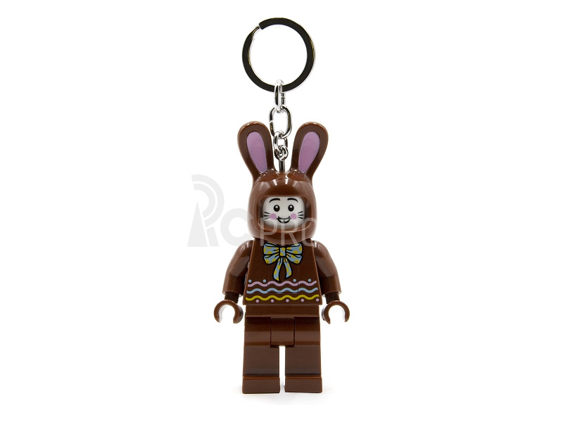 LEGO svítící klíčenka - Iconic Čokoládový Zajíc