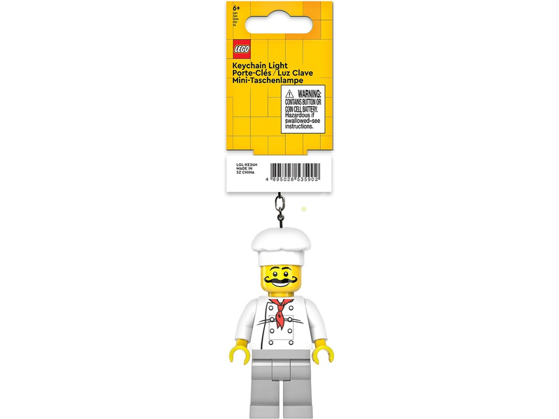 LEGO svítící klíčenka - Iconic Šéfkuchař