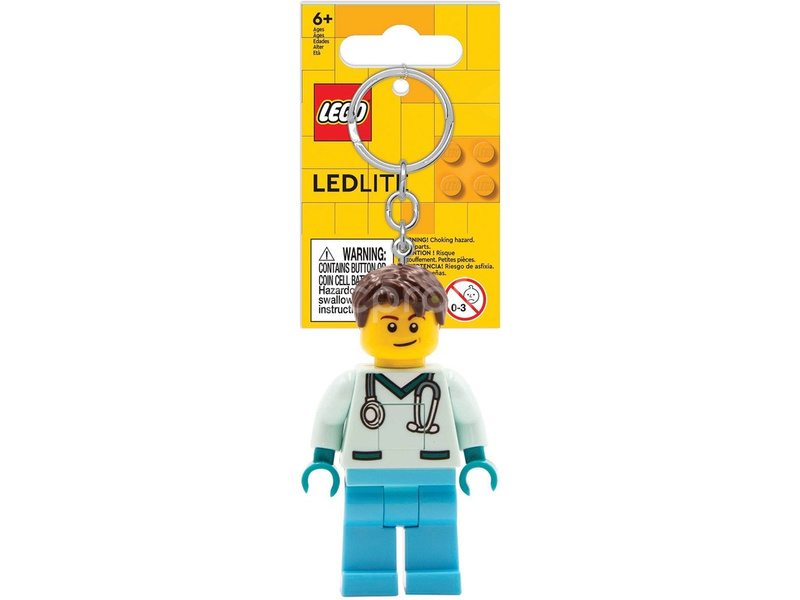 LEGO svítící klíčenka - Iconic Zdravotní bratr