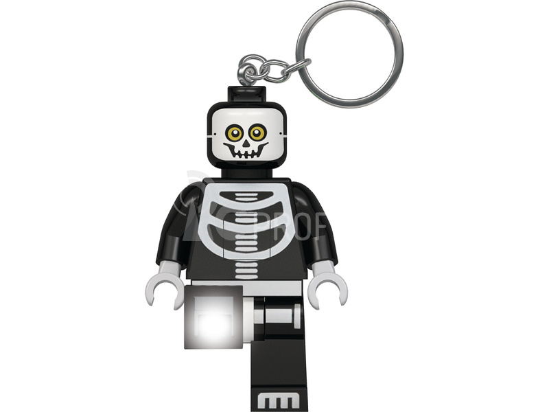 LEGO svítící klíčenka - Kostlivec
