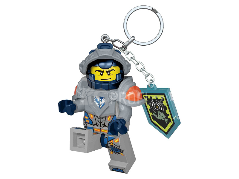 LEGO svítící klíčenka - Nexo Knights Clay