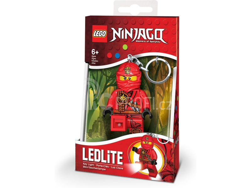 LEGO svítící klíčenka - Ninjago Kai