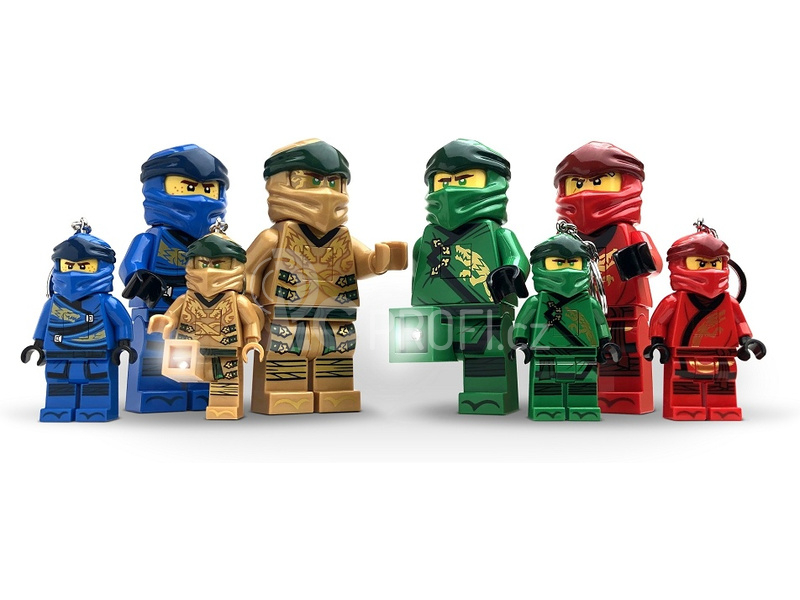 LEGO svítící klíčenka - Ninjago Legacy Kai