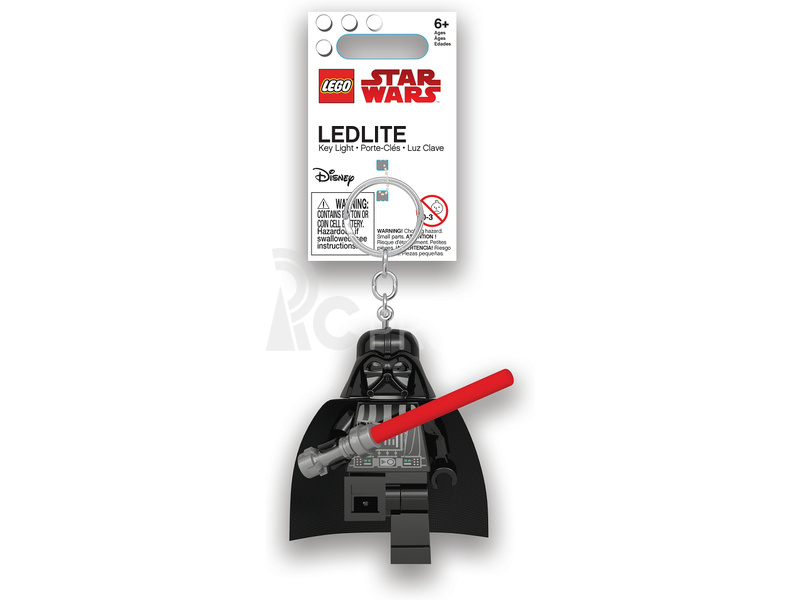 LEGO svítící klíčenka - Star Wars Darth Vader s mečem