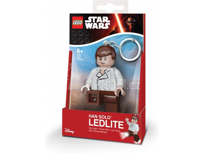 LEGO svítící klíčenka - Star Wars Han Solo